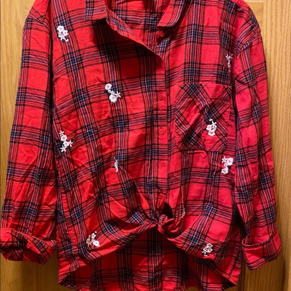 (2) Arizona Plaid Girls Shirts 3XL - Picture 2 of 5